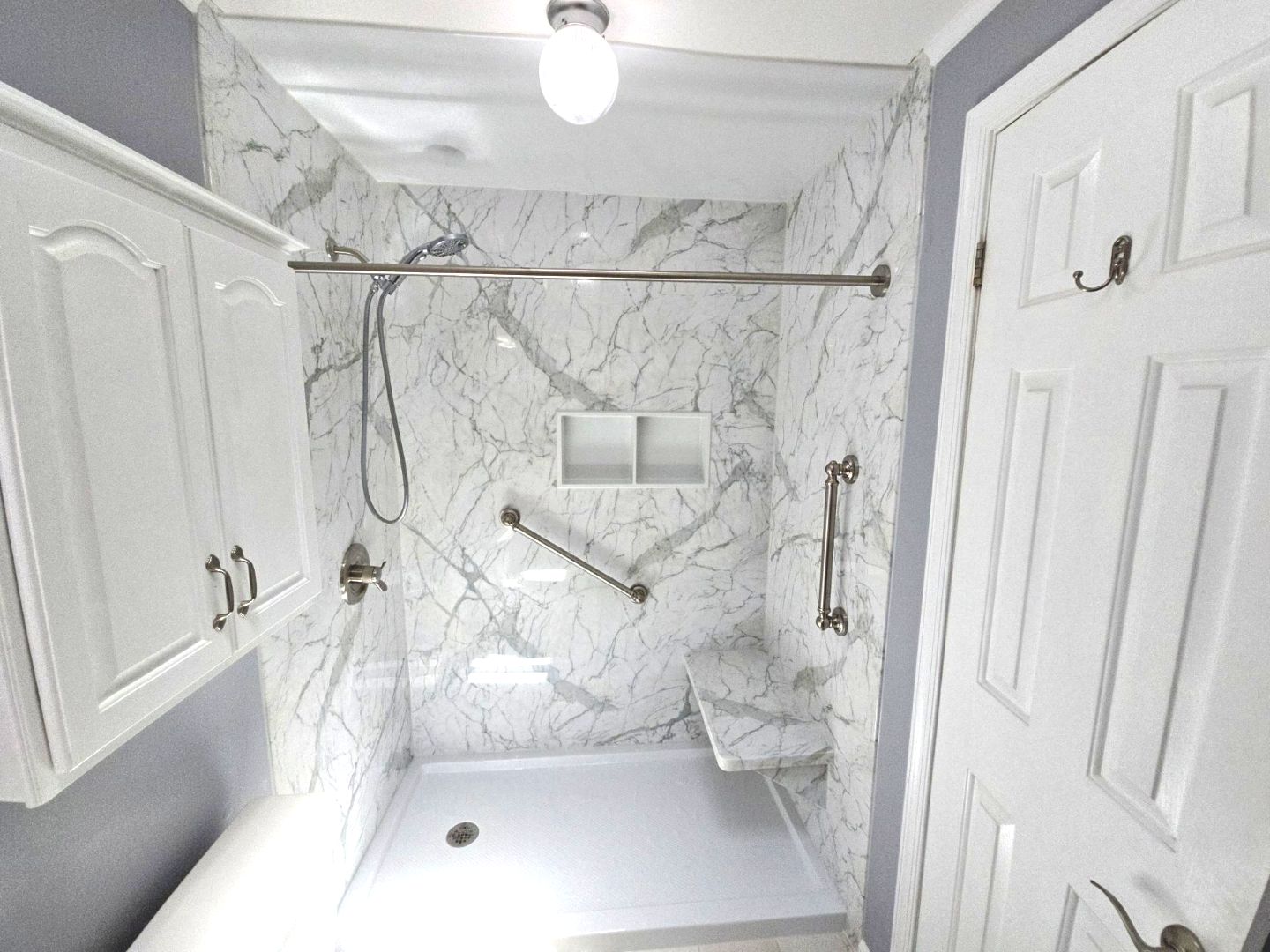 Elegant Walk-In Shower Transformation in Forest, VA