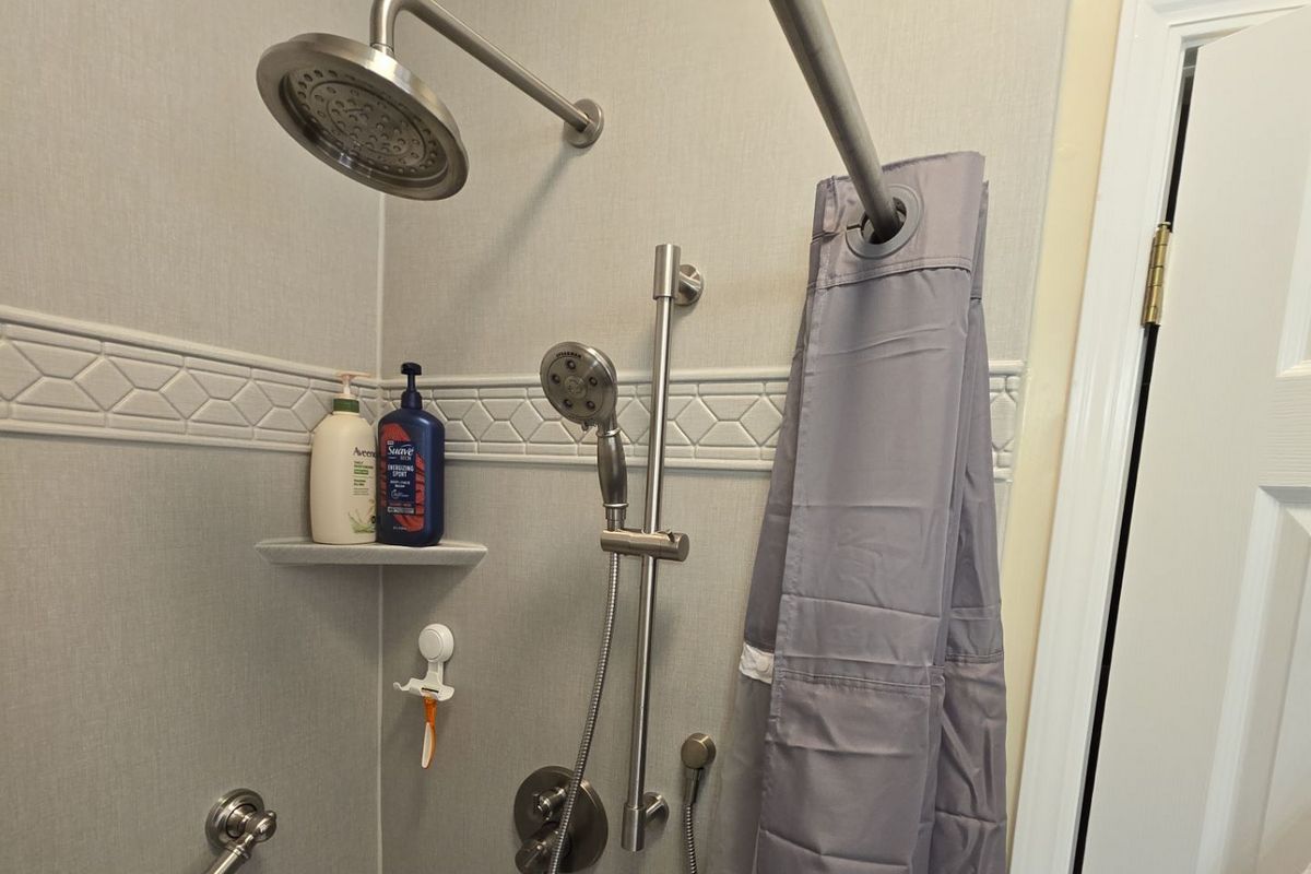 shower remodel feature