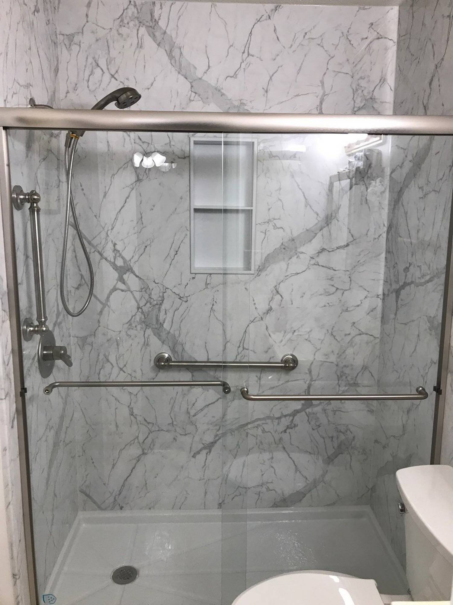 Elegant Walk-In Shower Replacement in Lynchburg, VA