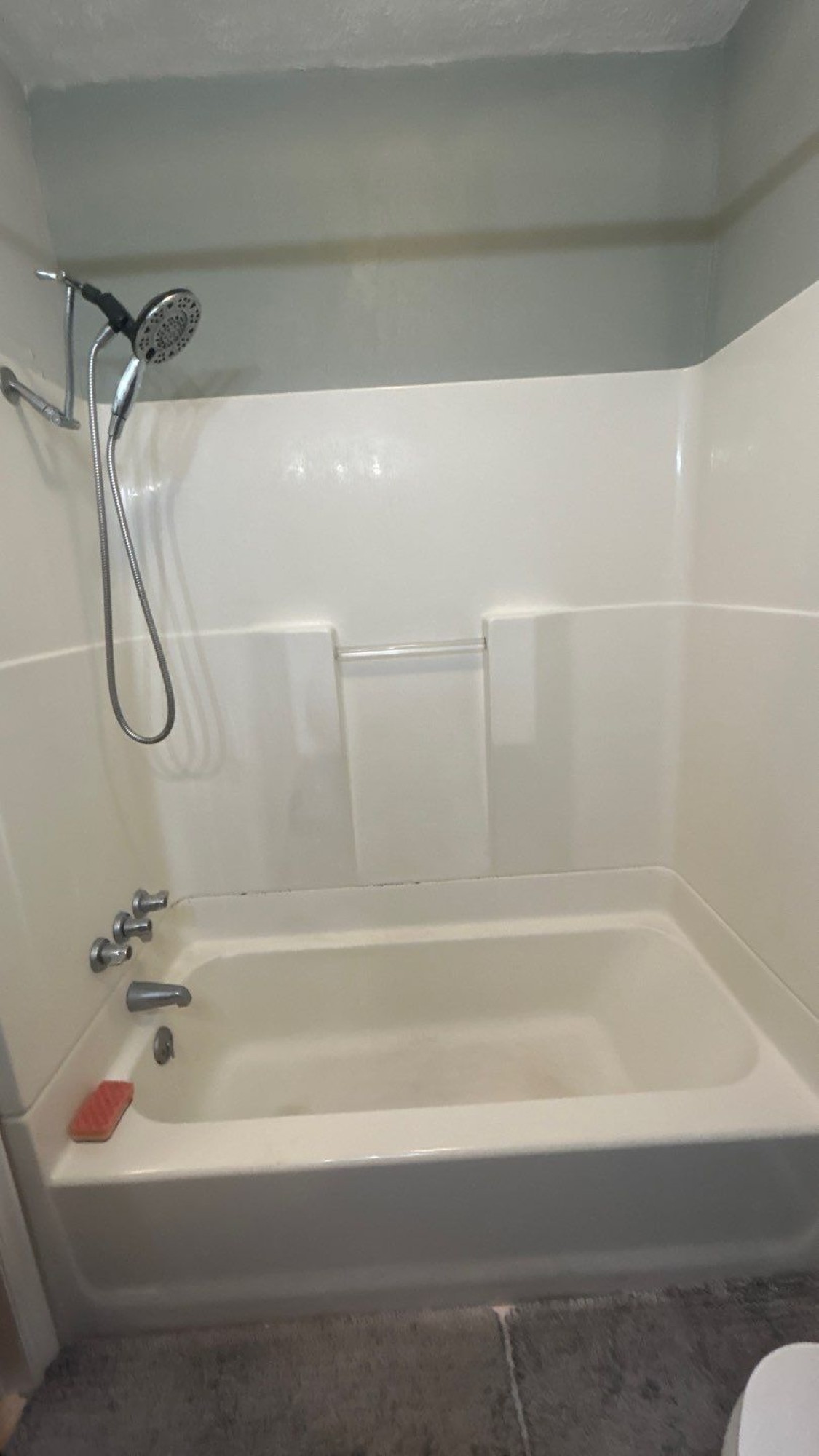 Shower Remodel with Matte Black Fixtures