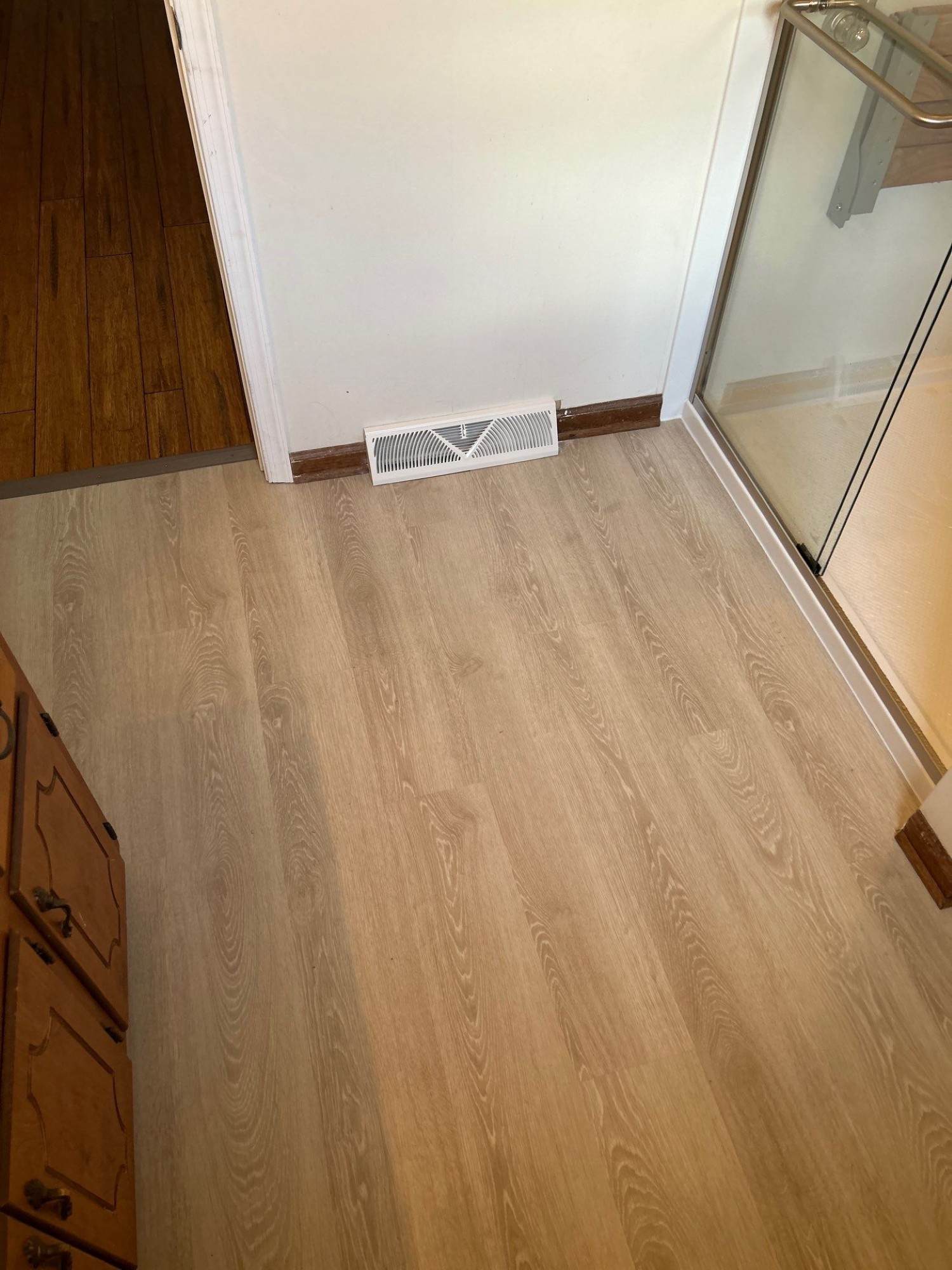 Shower, Toilet, and Flooring Remodel