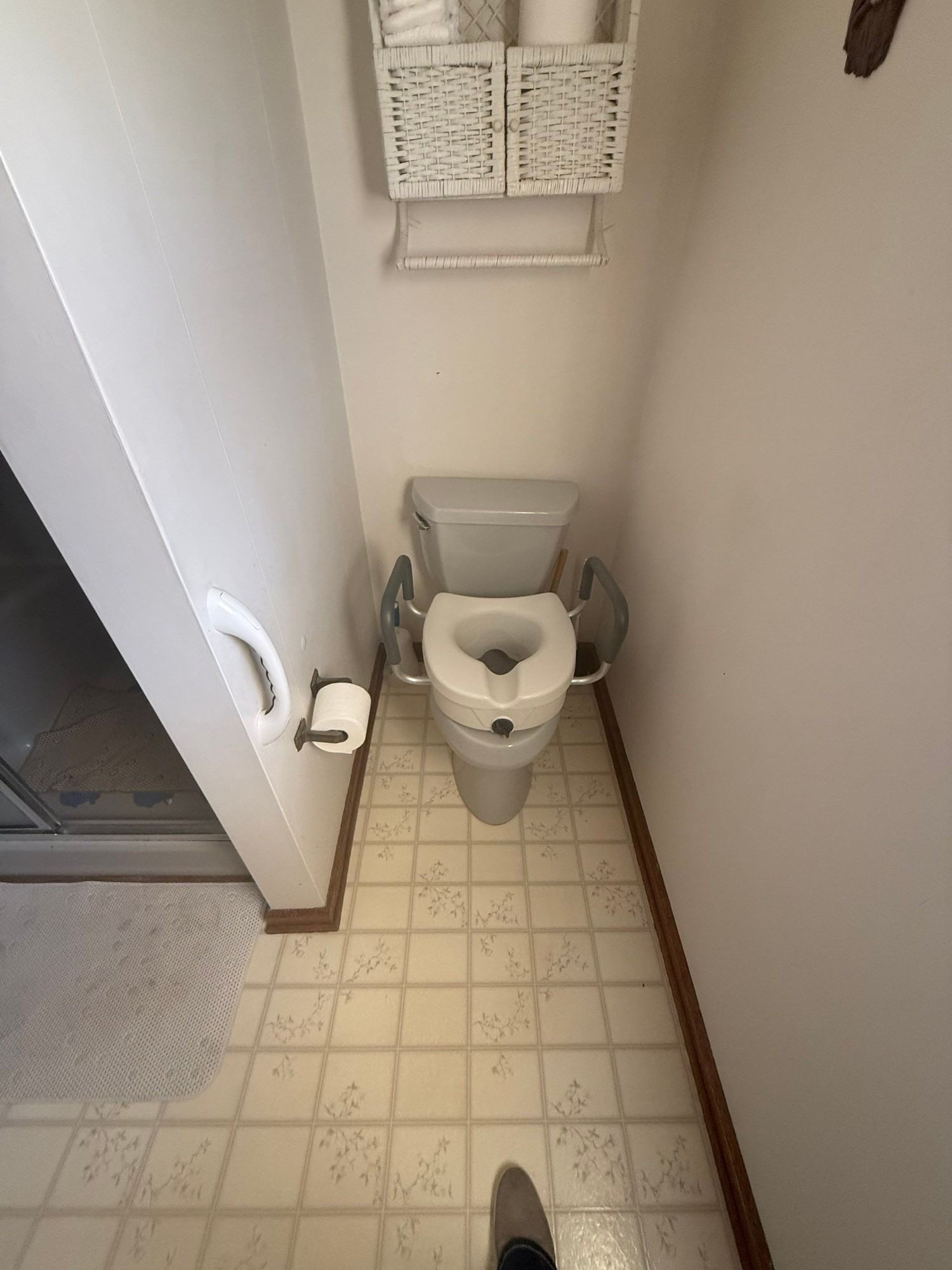 Shower, Toilet, and Flooring Remodel