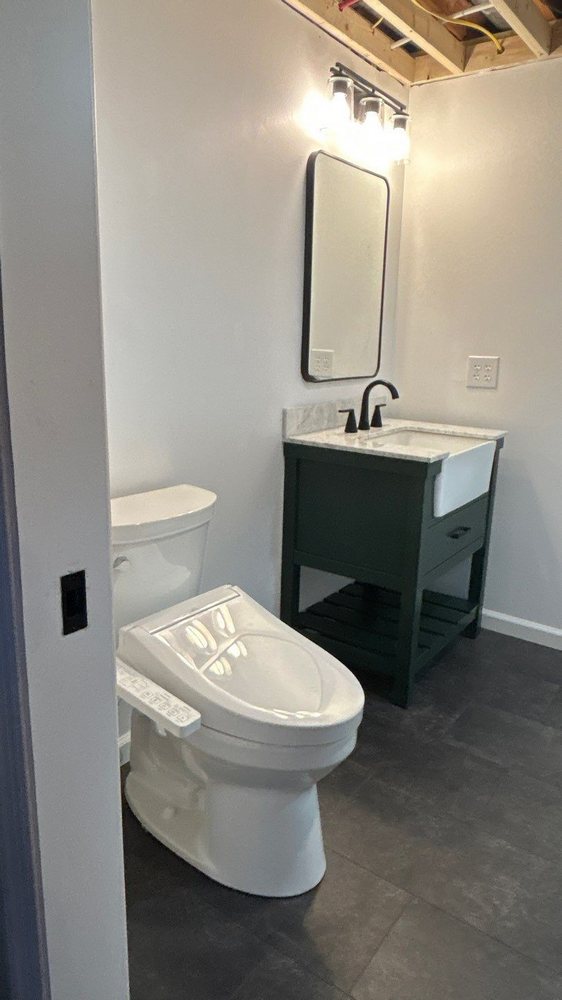 Basement Bathroom Installation in Salem, VA (1) Basement Bathroom Installation in Salem, VA (1)