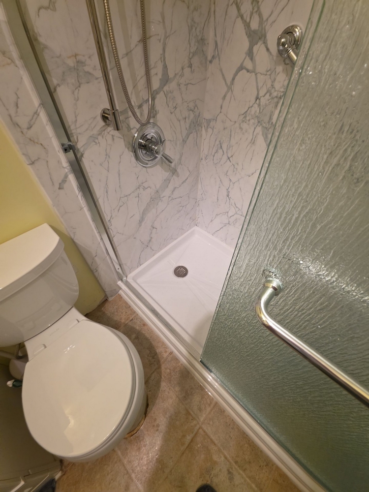 Calcutta Marble Wall System Upgrade in Christiansburg, VA (2)